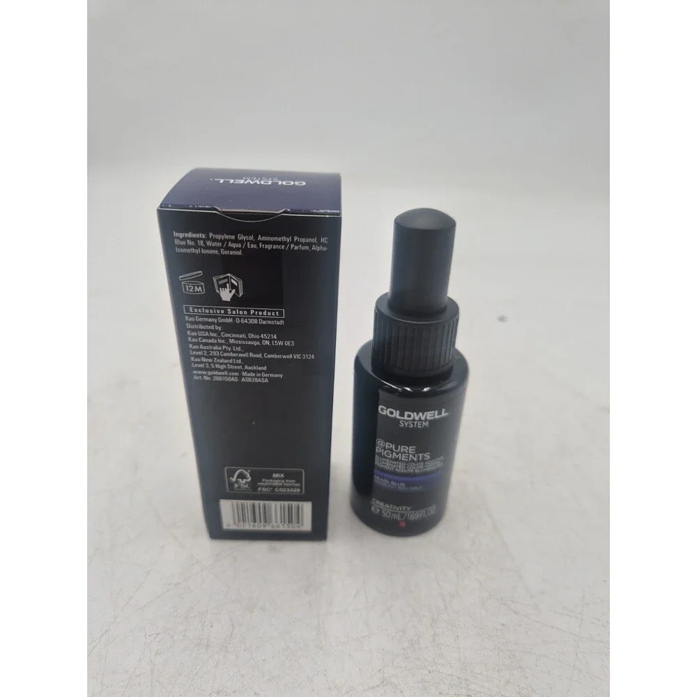 Goldwell @Pure Pigments Pearl Blue Elumenated Color Additive New